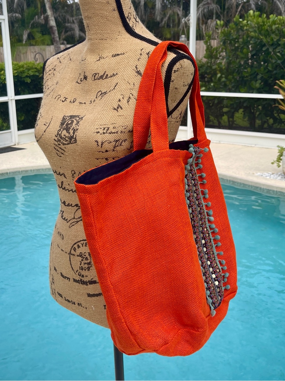 OndadeMar beach tote bag